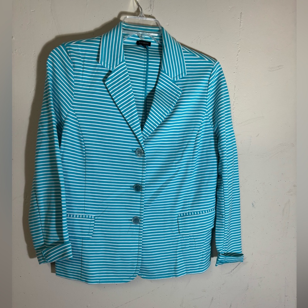 Striped Blue Women's Top